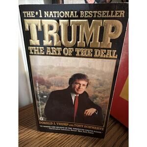 Trump:The Art Of The Deal by Donald J. Trump with Tony Schwartz (1987 Paperback)